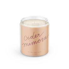 Load image into Gallery viewer, Cider Mimosa: 8 oz Soy Wax Hand-Poured Candle
