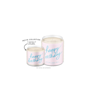 Happy Birthday: 3oz Petite