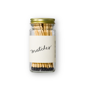 Match Jars - Black Tips