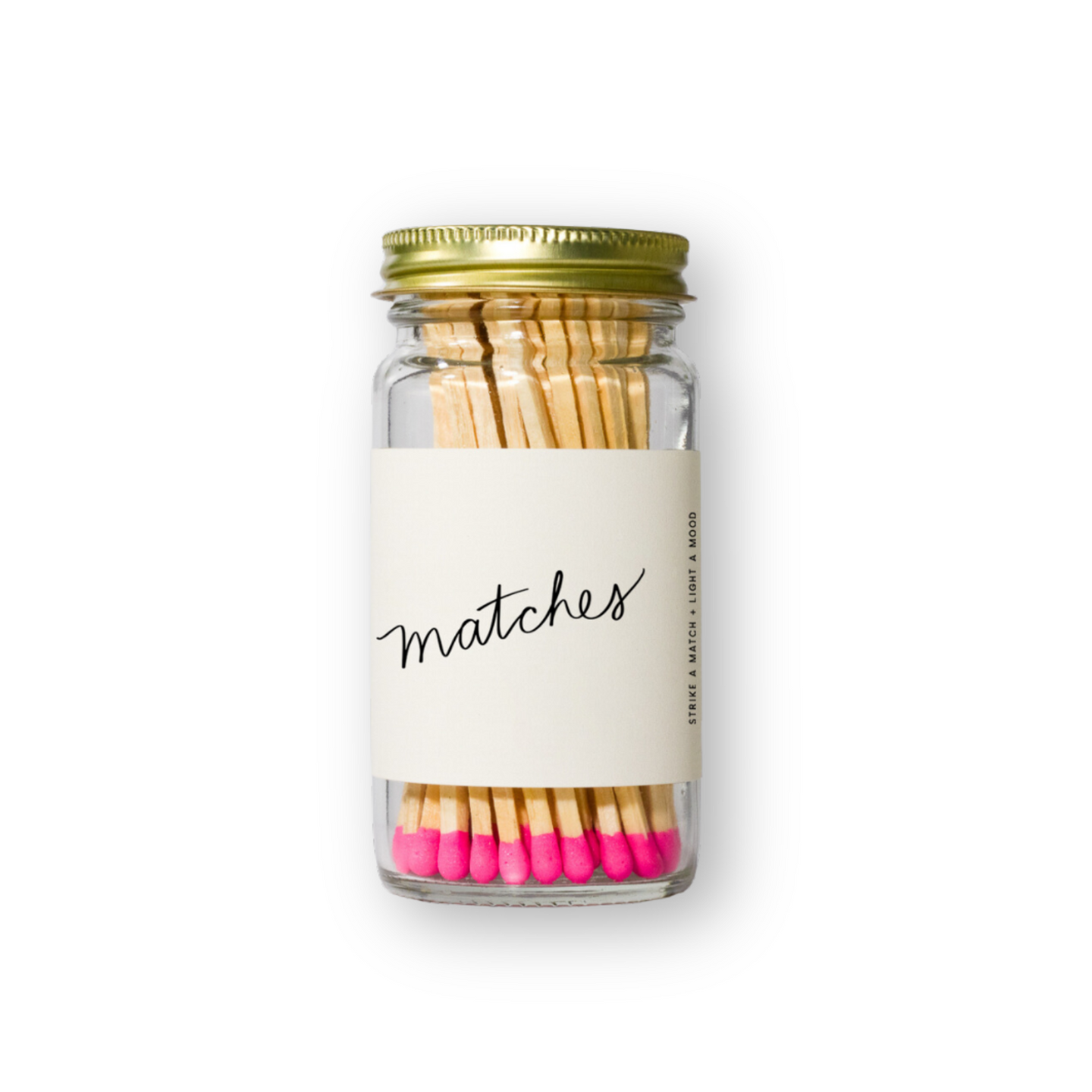 Match Jars - Vibrant Pink Tips