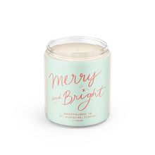 Load image into Gallery viewer, Merry &amp; Bright: 8 oz Soy Wax - Small Batch Candles
