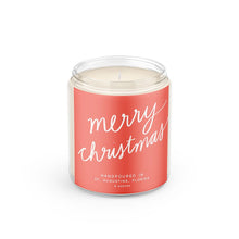 Load image into Gallery viewer, Merry Christmas: 8 oz Soy Wax - Small Batch Candles
