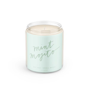 Mint Mojito: 8 oz Soy Wax - Small Batch Candles