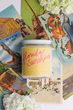 Load image into Gallery viewer, Florida Sunshine: 8 oz Soy Wax - Small Batch Candles
