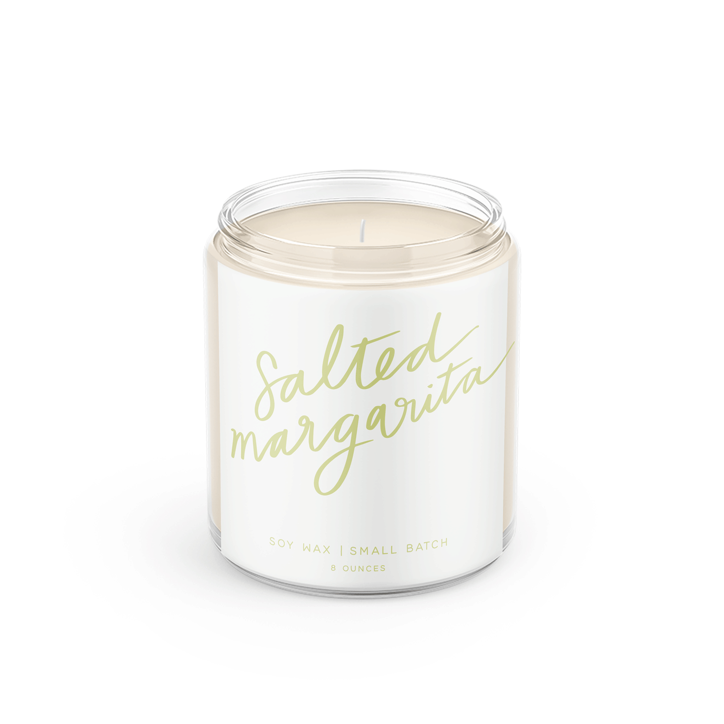 Salted Margarita: 8 oz Soy Wax - Small Batch Candles