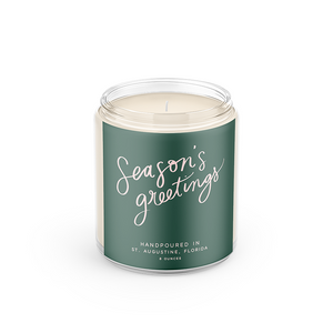 Season's Greetings: 8 oz Soy Wax - Small Batch Candles