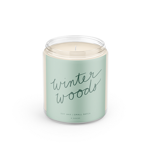 Winter Woods: 8 oz Soy Wax - Small Batch Candles